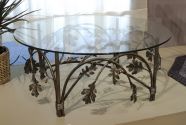 Oak leaf and Acorn cocktail table